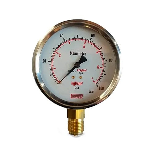 Manômetro para cilindro de gás